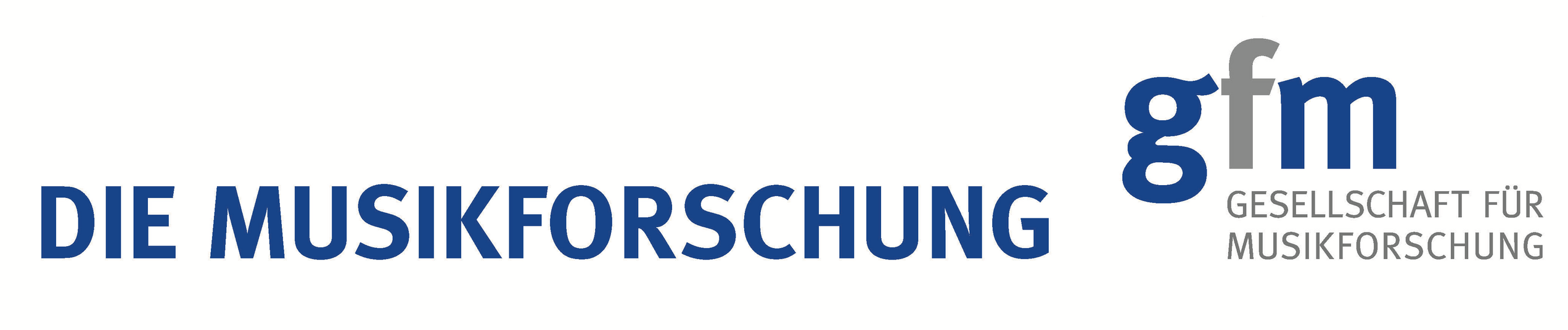 Logo gfm Gesellschaft für Musikforschung - Die Musikforschung